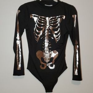 Black Skeleton Bodysuit
